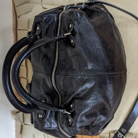 Prada Original Car Shoe Large Satchel Handbag - Picture 5 of 10